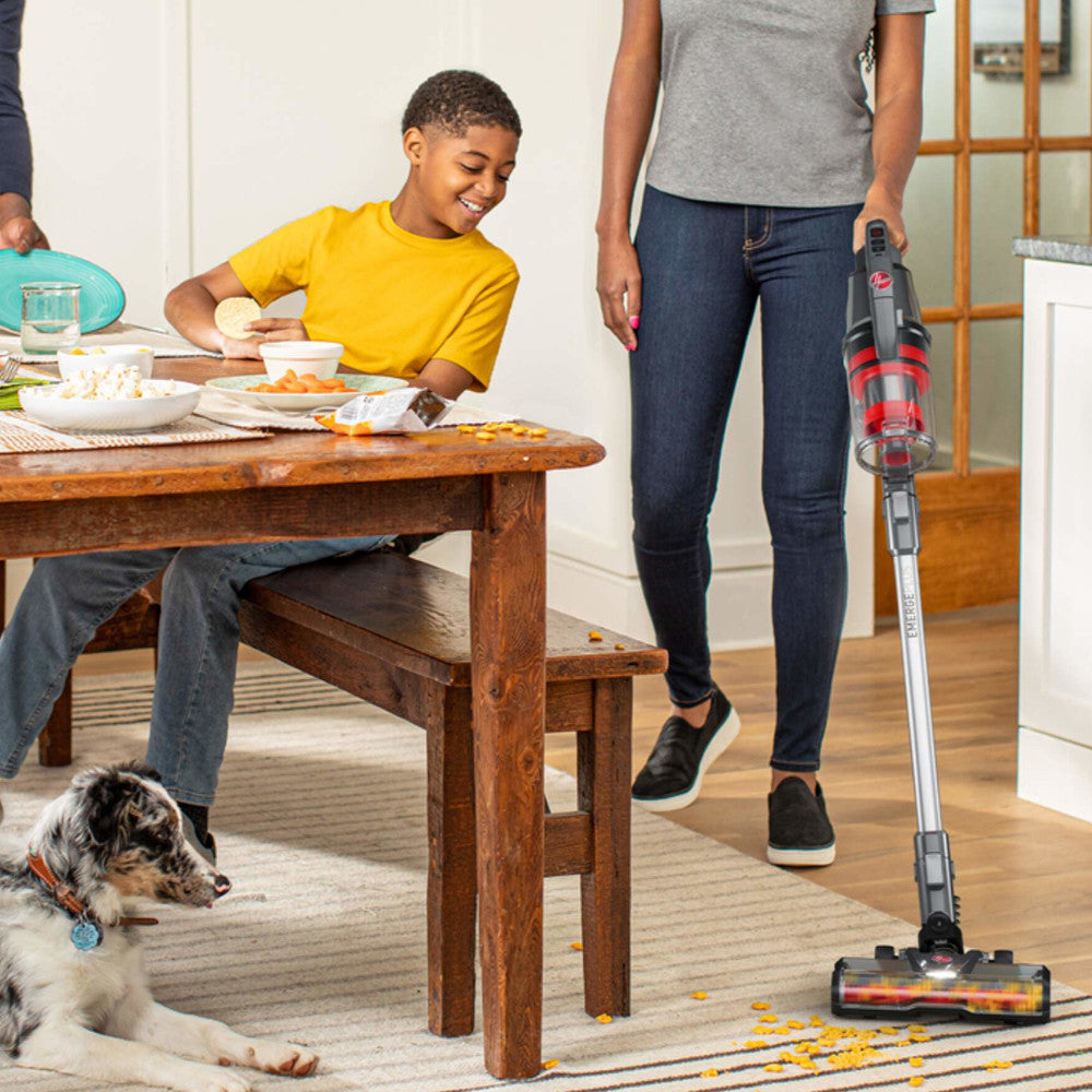 HOOVER BH53641VDE ONEPWR® Emerge+ Cordless Stick Vacuum Kit with 2 Batteries Factory serviced with Home Essentials warranty