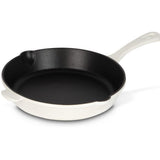 Cuisinart CI22-24PWHC 10" (25cm) Cast Iron Round Fry Pan in Pearl White