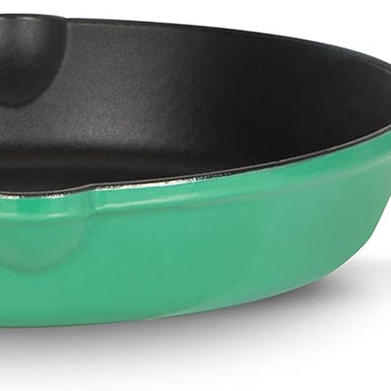 CUISINART CI22-24SGNC 10" (25cm) Cast Iron Round Fry Pan in Sea Green