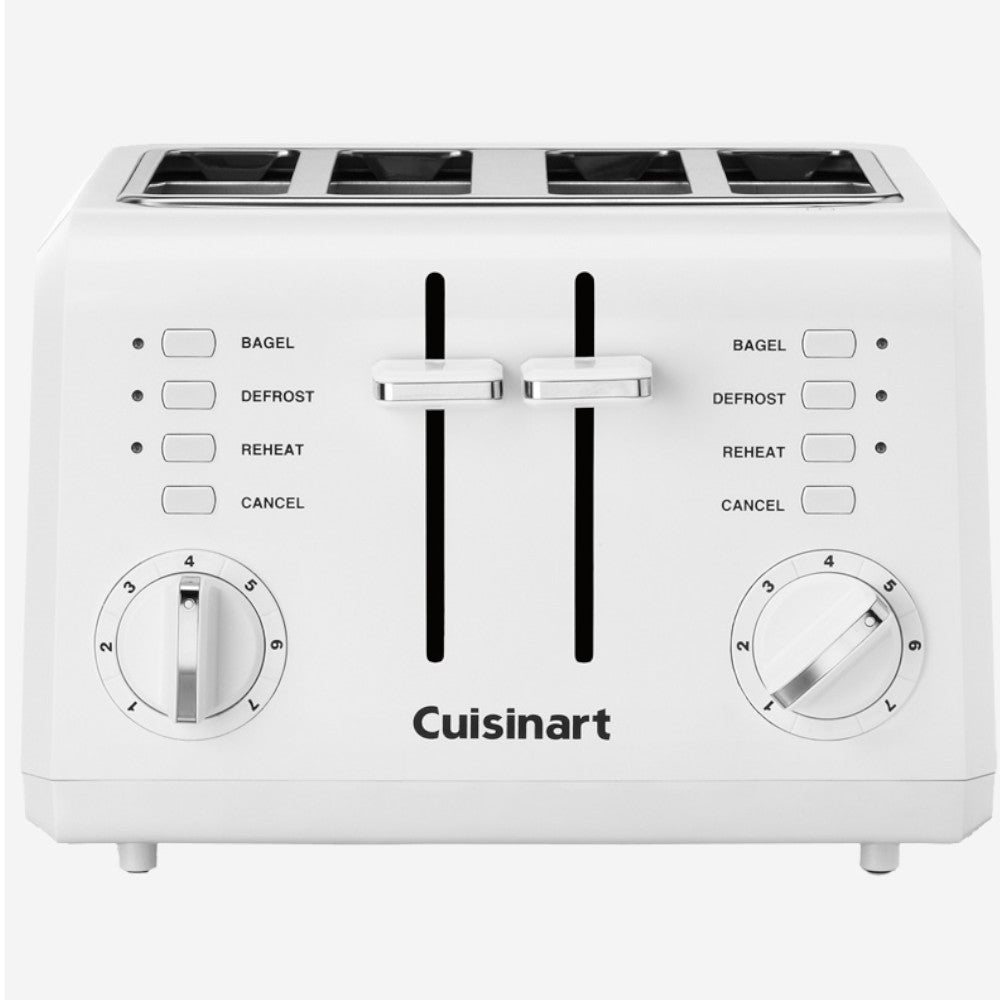 CUISINART CPT-142C 4-Slice Compact Toaster In White
