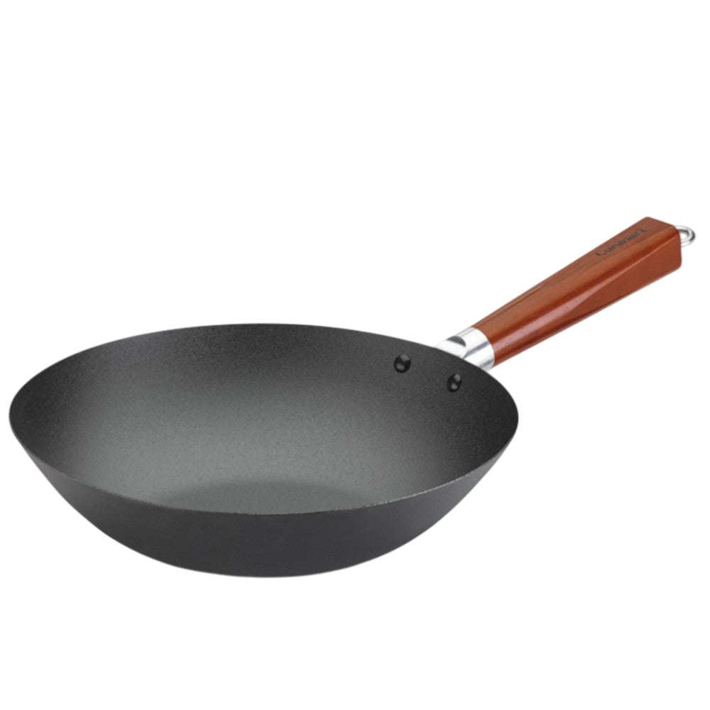 CUISINART CSW26-28C 11" PRE-SEASONED STEEL WOK