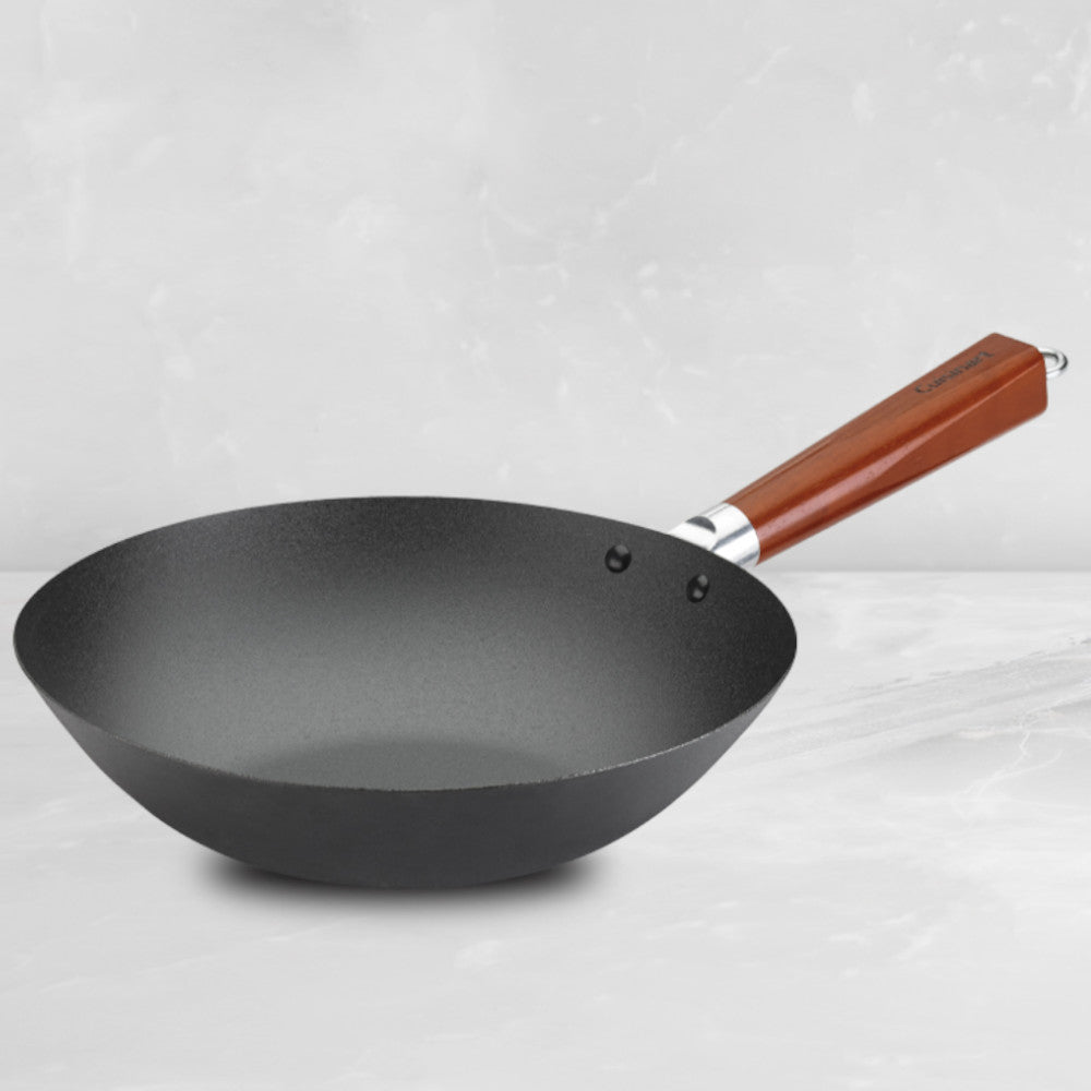 CUISINART CSW26-28C 11" PRE-SEASONED STEEL WOK