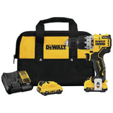 DEWALT DCD706F2 12V MAX XTREME Compact Hammer Drill/Driver Kit - Refurbished with Dewalt Warranty