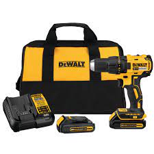 DEWALT 20V Compact Brushless Drill Kit - Refurbished with Full Manufacturer Warranty - DCD777C2