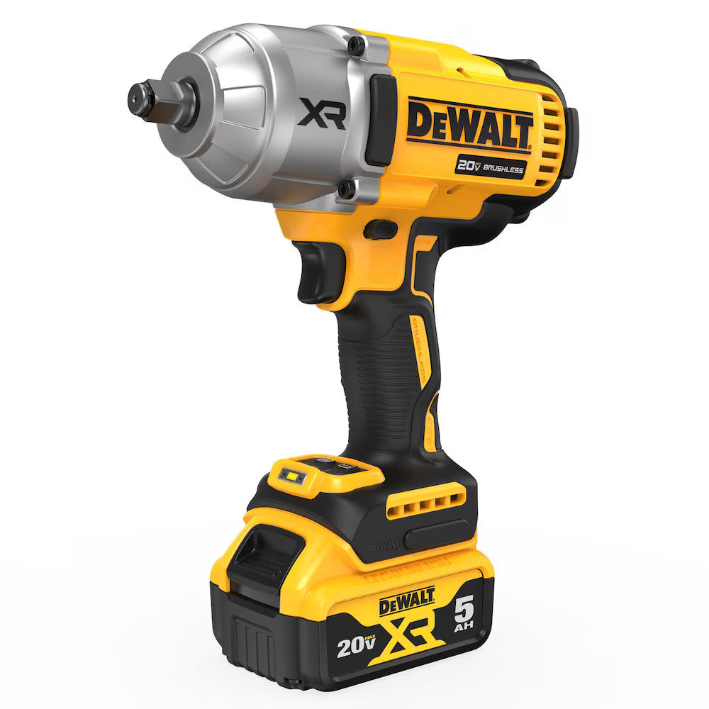 DEWALT 20V MAX XR 1/2 In. High Torque Impact Wrench Kit - Refurbished with Dewalt Warranty
