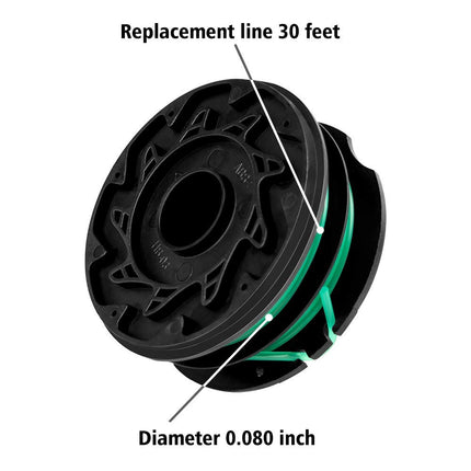 BLACK + DECKER Dual-Line Replacement Spool .080" - DF-080