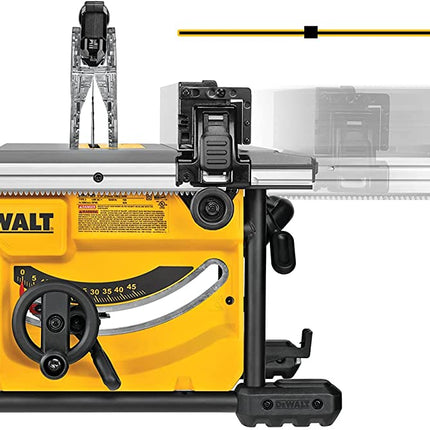 DEWALT 8-1/4 in. Compact Jobsite Table Saw - Refurbished with Dewalt Warranty - DWE7485