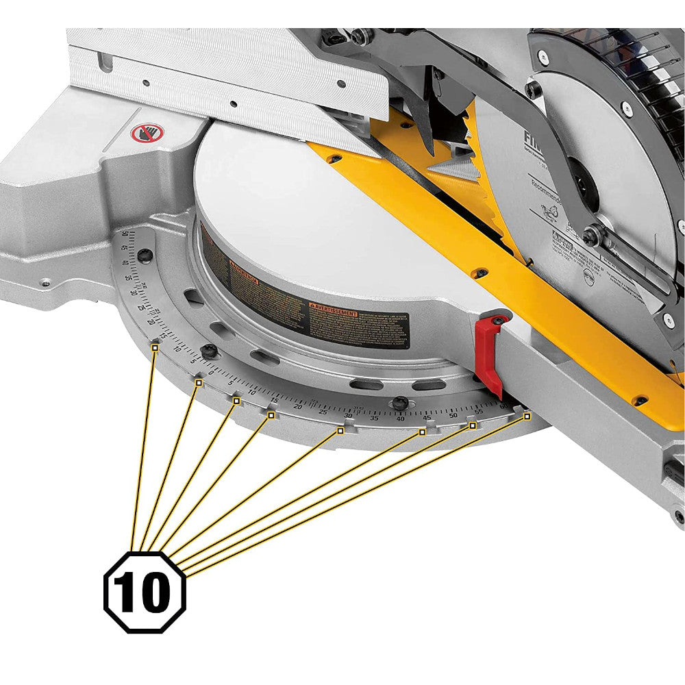 DEWALT 12-Inch Double Bevel, Sliding Compound Miter Saw - Refurbished with Dewalt Warranty - DWS779