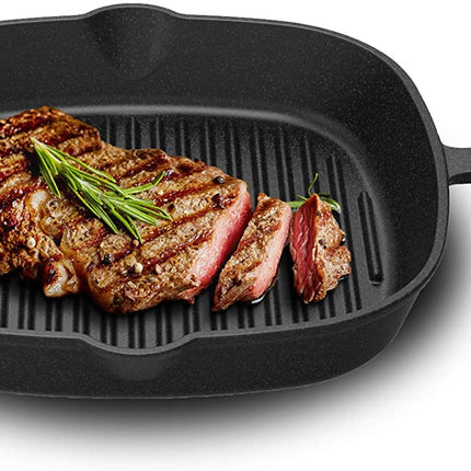 T-FAL Cast Iron Square Grill Pan (26cm) - E2264074