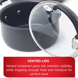 T-FAL Ultimate Hard Anodized Non-Stick 12 pc set - E765SC75