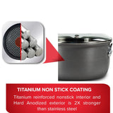 T-FAL E765SC75  Ultimate Hard Anodized Non-Stick 12 pc set - Blemished package with full warranty