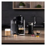 NESPRESSO Vertuo Coffee & Espresso Machine by De'Longhi with Aeroccino Milk Frother - Silver - ENV135SAECA