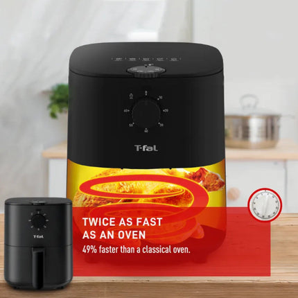 T-FAL 3.5l Easy Fry+ Air Fryer - Blemished package with full warranty - EY130850