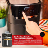 T-FAL EY505850 Easy Fry Air Fryer & Grill 2 in1 XL Air Fryer