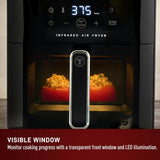 T-FAL EY823BU0 Infrared Air Fryer, Premium Infra-heat Technology - Blemished package with full warranty