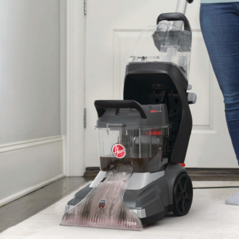 HOOVER FH68040VDI PowerScrub XL Pet Plus Corded Upright Vacuum Carpet Cleaner - Factory serviced with Home Essentials Warranty
