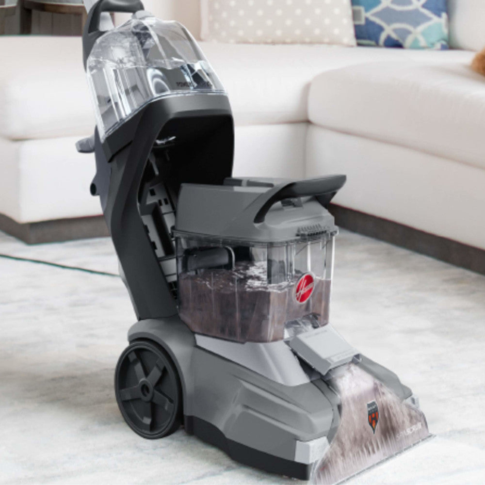 HOOVER FH68040VDI PowerScrub XL Pet Plus Corded Upright Vacuum Carpet Cleaner - Factory serviced with Home Essentials Warranty