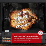 T-FAL Easy Fry Toast Oven and Grill 9-in-1 air fryer oven - Blemished package with full warranty - FW501850