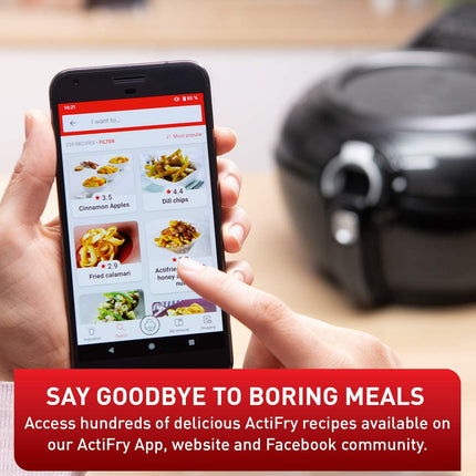 T-FAL Actifry Genius 1.2 Kg Air Fryer - Blemished package with full warranty - FZ760850