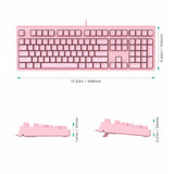 AUKEY G15 Mechanical Gaming Keyboard RGB Pink