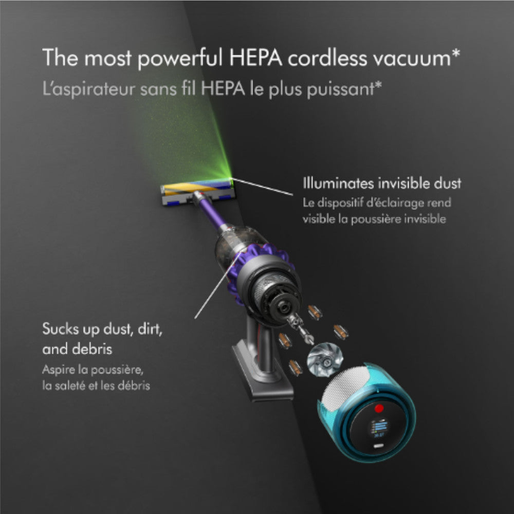 DYSON OFFICIAL OUTLET Gen 5 Detect Cordless Stick Vacuum  - Refurbished (Excellent) with 1 year Dyson Warranty