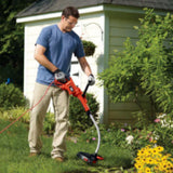 BLACK + DECKER GH3000 7.5 Amp, 14- Inch Corded Electric Curved Shaft Trimmer/Lawn Edger- Refurbished with Full Manufacturer Warranty
