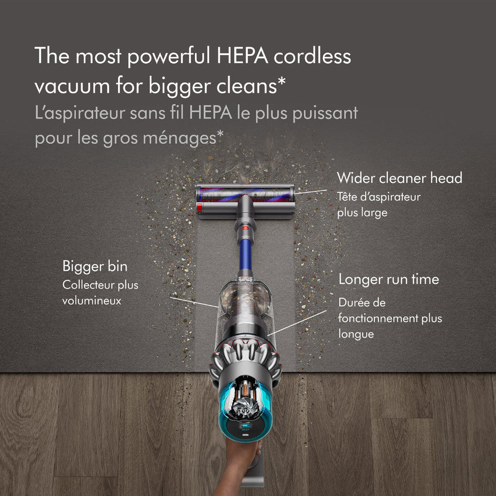 DYSON OFFICIAL OUTLET Gen 5 Detect Outsize  Cordless Stick Vacuum  - Refurbished (Excellent) with 1 year Dyson Warranty
