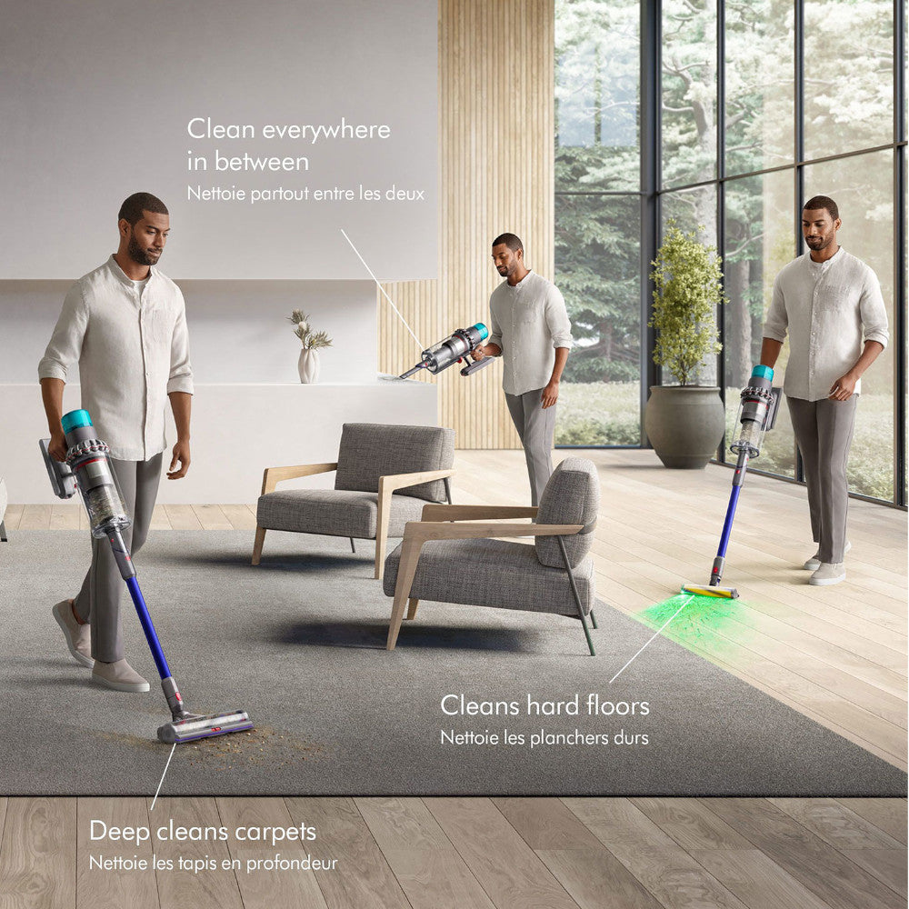 DYSON OFFICIAL OUTLET Gen 5 Detect Outsize  Cordless Stick Vacuum  - Refurbished (Excellent) with 1 year Dyson Warranty