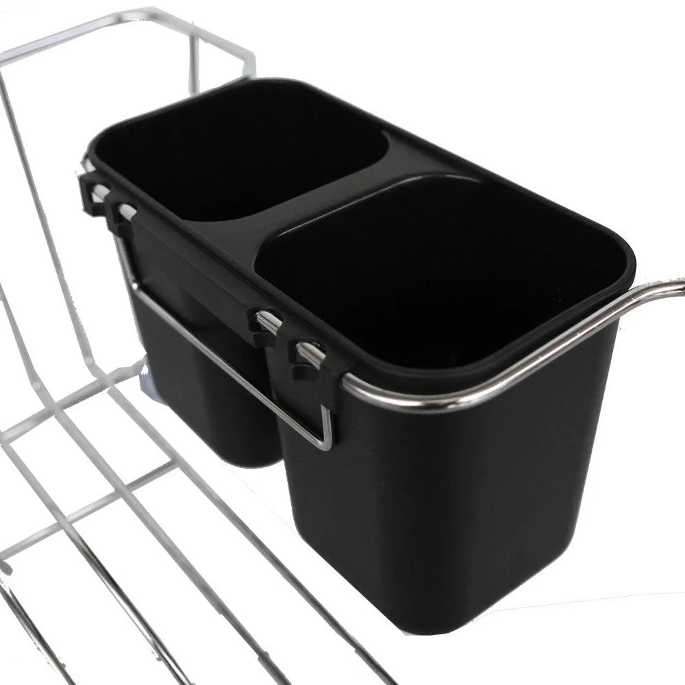 HOME AESTHETICS HA-4401 Dishrack Chrome with Rubbermaid