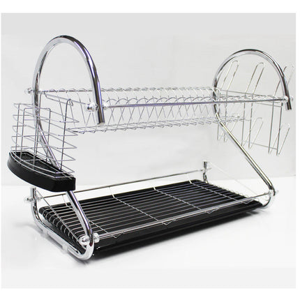 HOME AESTHETICS HA-4403 Dishrack 2 Tier  With Rubbermaid
