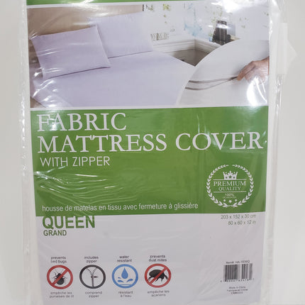 HOME AESTHETICS Queen Mattress Cover with Zipper - HA-1506Q