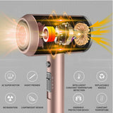 DOOAIR Ionic Professional Blow Dryer in Red