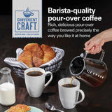 HAMILTON BEACH 46700 Convenient Craft Automatic or Manual Pour Over Coffee Brewer