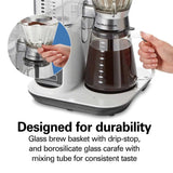 HAMILTON BEACH 46700 Convenient Craft Automatic or Manual Pour Over Coffee Brewer