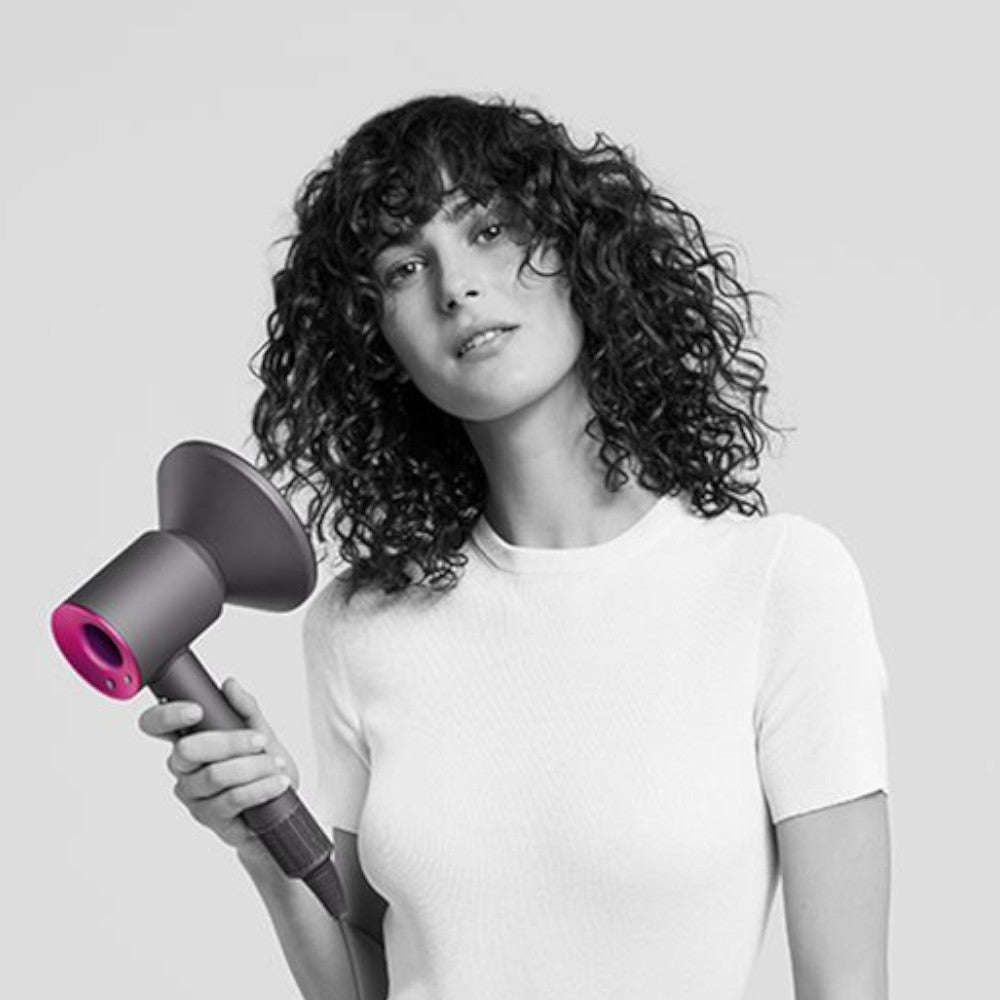 DYSON OFFICIAL OUTLET - Supersonic Hair Dryer Fuchsia+Nickel - Refurbished with 1 year Dyson Warranty - (Excellent) - HD07