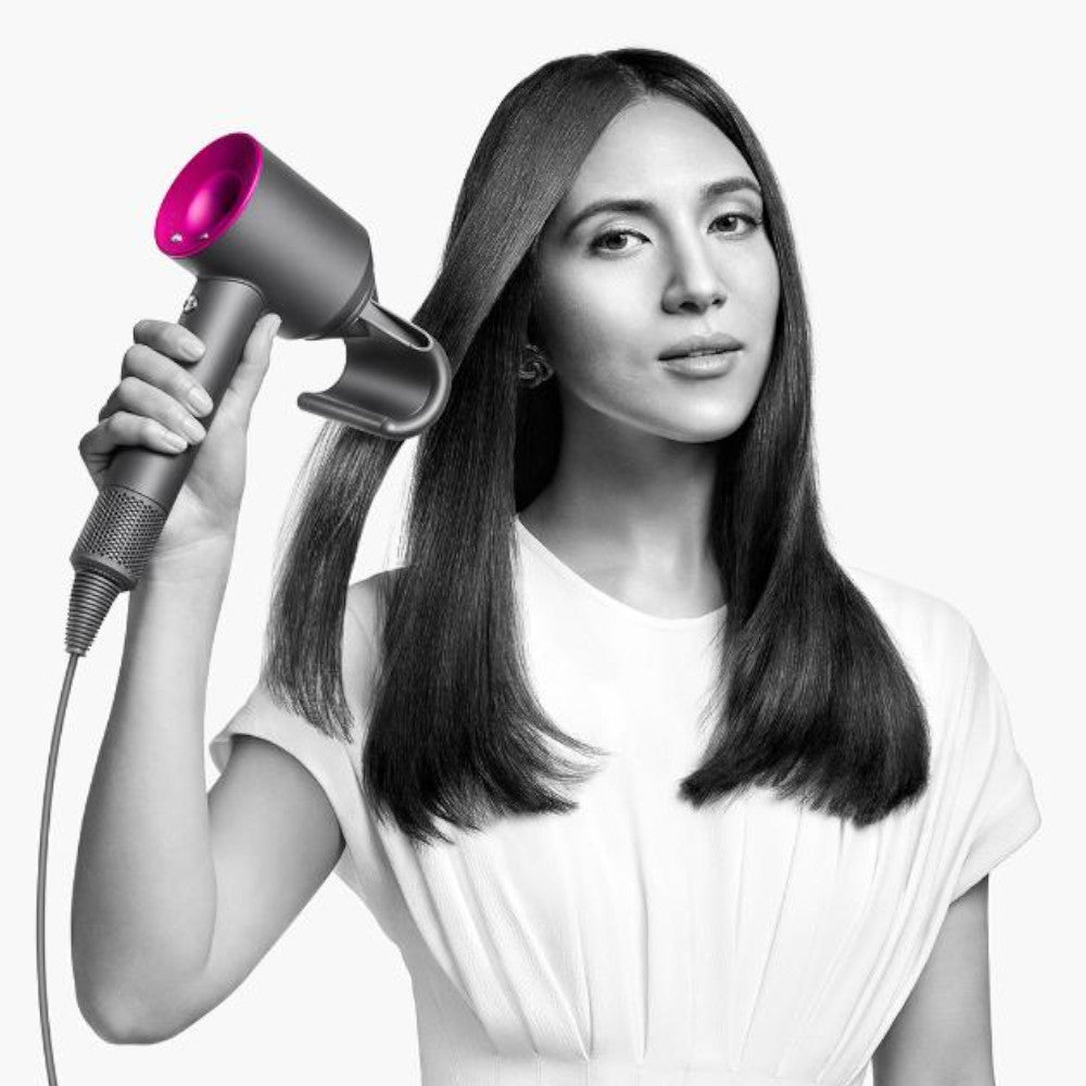 DYSON OFFICIAL OUTLET - Supersonic Hair Dryer Fuchsia+Nickel - Refurbished with 1 year Dyson Warranty - (Excellent) - HD07