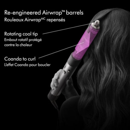 DYSON OFFICIAL OUTLET Airwrap Complete Long Barrel Prussian Blue & Rich Copper - Dyson refurbished (Excellent) with 1 year warranty
