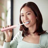 PHILIPS SONICARE HX9911/90 Diamond clean 9000 Special Edition Rechargeable Toothbrush, White/pink