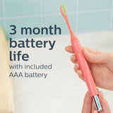 PHILIPS SONICARE HY1100/01 One Battery Toothbrush - Coral