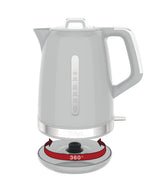 T-FAL 1.7L Grey Soleil Kettle - Blemished package with full warranty - KO325E50