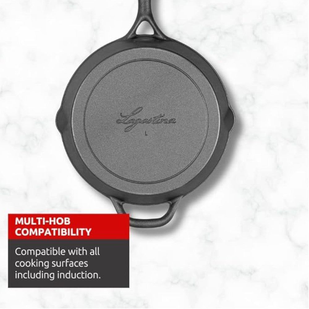 LAGOSTINA L999040126 10IN Cast Iron Skillet
