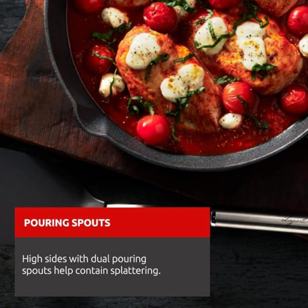 LAGOSTINA L999040126 10IN Cast Iron Skillet
