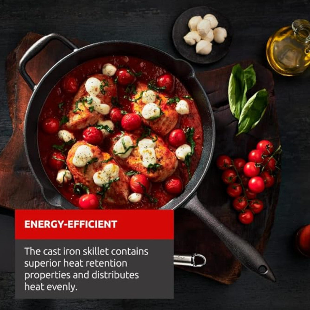 LAGOSTINA L999040126 10IN Cast Iron Skillet