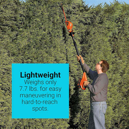 BLACK+DECKER Bare 20v Max Lithium Ion Pole Hedge Trimmer - LPHT120B