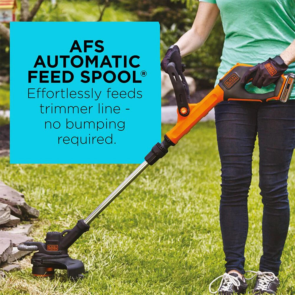 BLACK+DECKER LST522-CA 20V MAX* 12 In. 2-Speed String Trimmer/Edger
