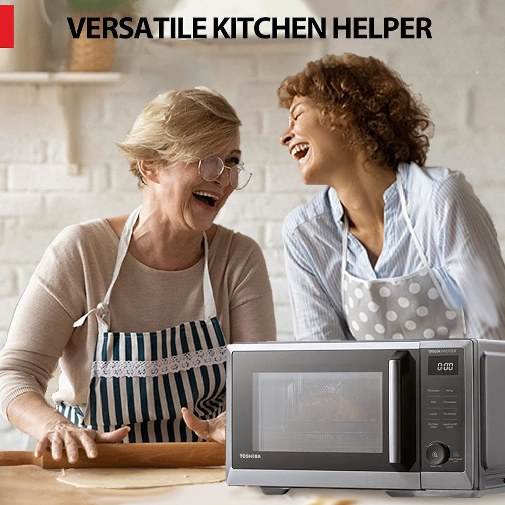 TOSHIBA ML2-EC09SAIT(BS) 6 in 1 Inverter Microwave Oven Air Fryer Combo