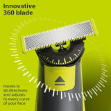 PHILIPS QP2724/22 Oneblade 360 Face, Wet & Dry, Trim, Edge & Shave