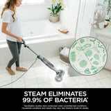 SHARK S7005C Steam & Scrub All-in-One Scrubbing and Sanitizing Hard Floor Steam Mop - Factory serviced with Home Essentials warranty