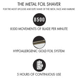 CONAIR SHV10BSC The Barber Shop Pro Series Metal Foil Shaver