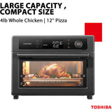 TOSHIBA Air Fryer Toaster Oven Combo - TL2-AC25GZA